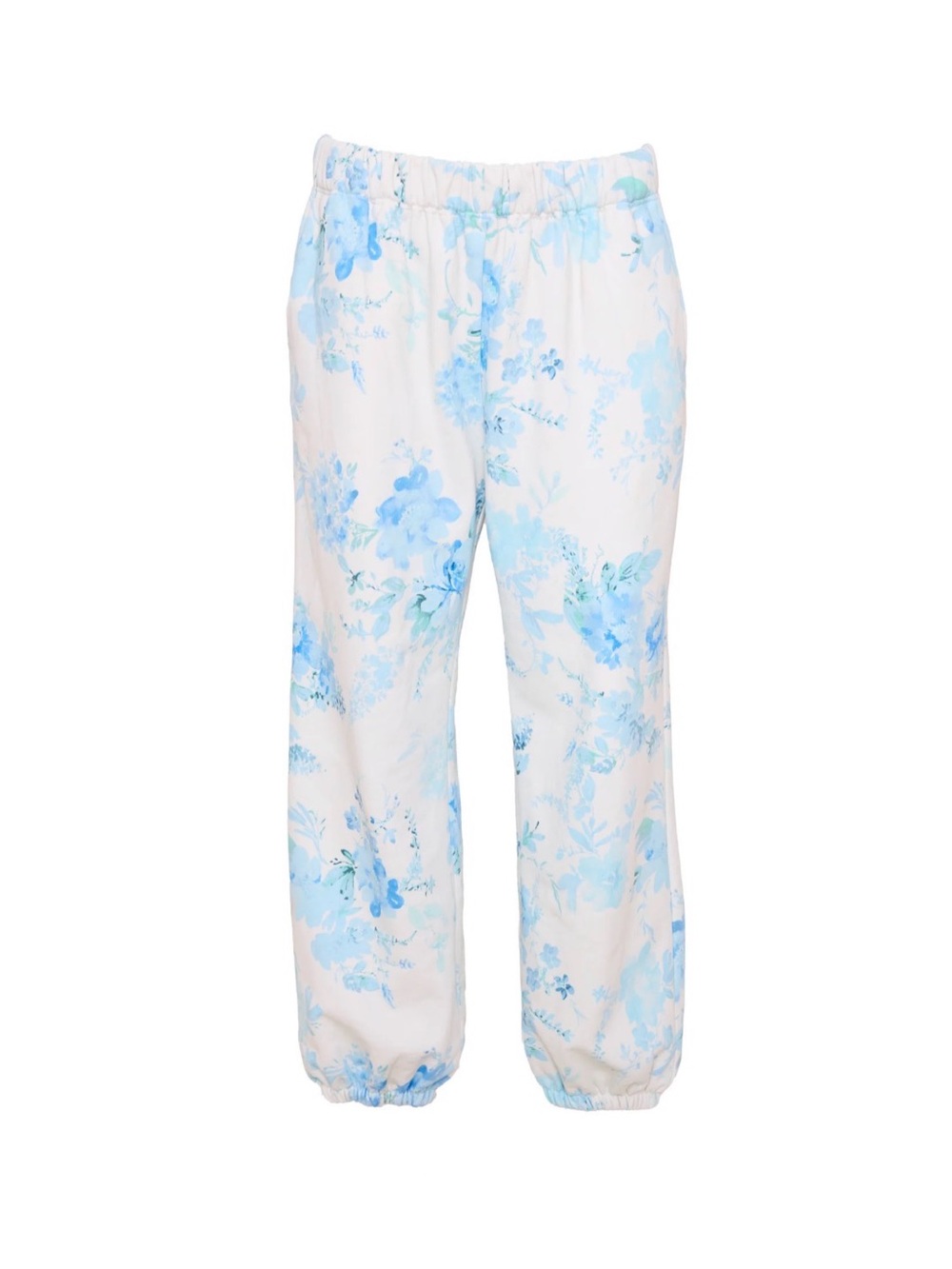 Ivy City Co Kian Blue Floral Jogger Pants
